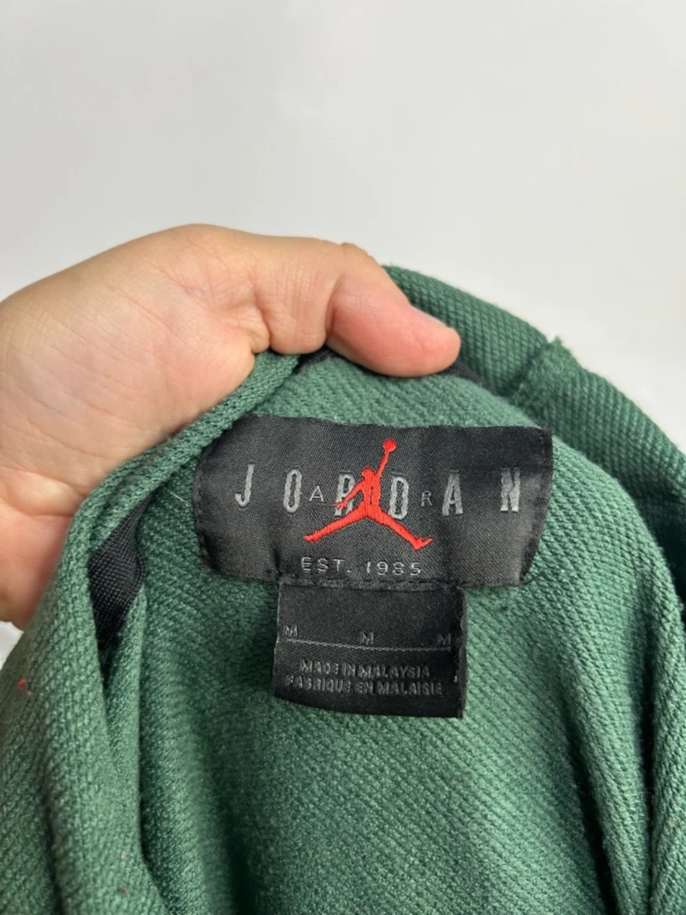 5 for $25🔥Jordan Emerald Green Pullover Hoodie Sweatshirt Medium‎